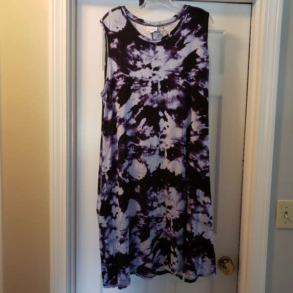 Nwt Lularoe Charlotte Tank Swing Dress 